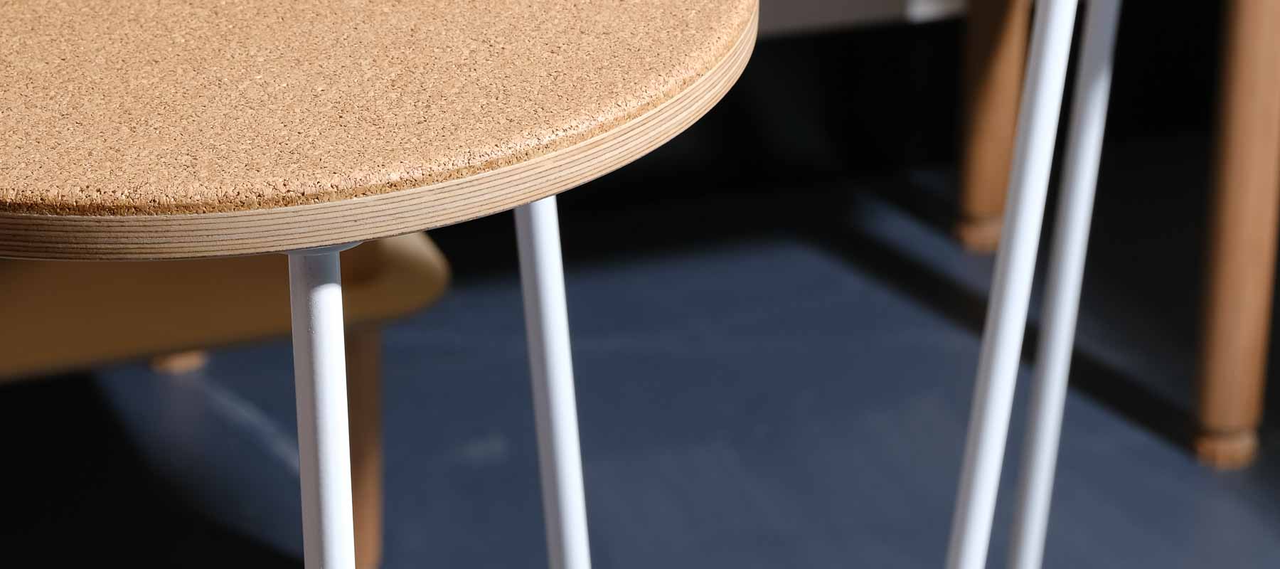 Detail of a luncheon stool