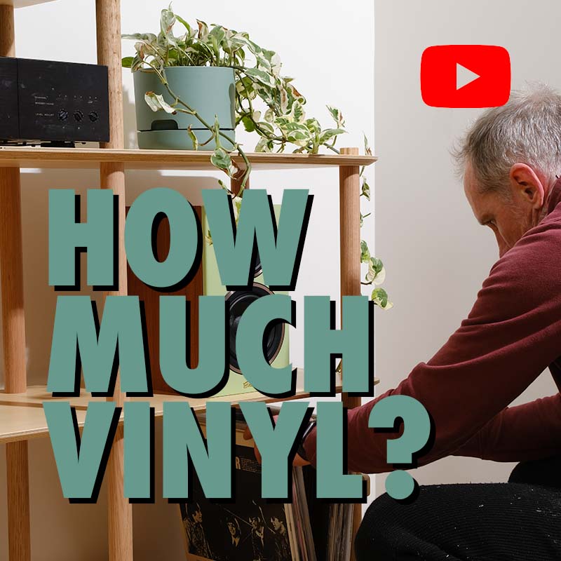 How much vinyl fits?