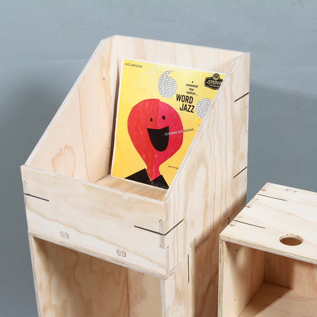 Clip crate vinyl browser