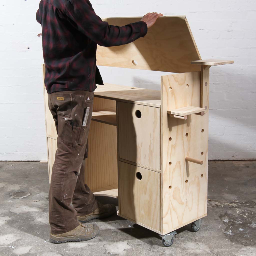 Custom hi fi storage